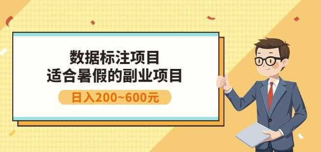 副业赚钱：人工智能数据标注项目，简单易上手，小白也能日入200+-课程网