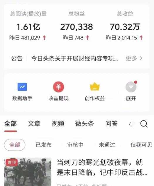 图片[2]-2022年最新中视频变现最稳最长期的项目，一个账号月入几万很简单-课程网